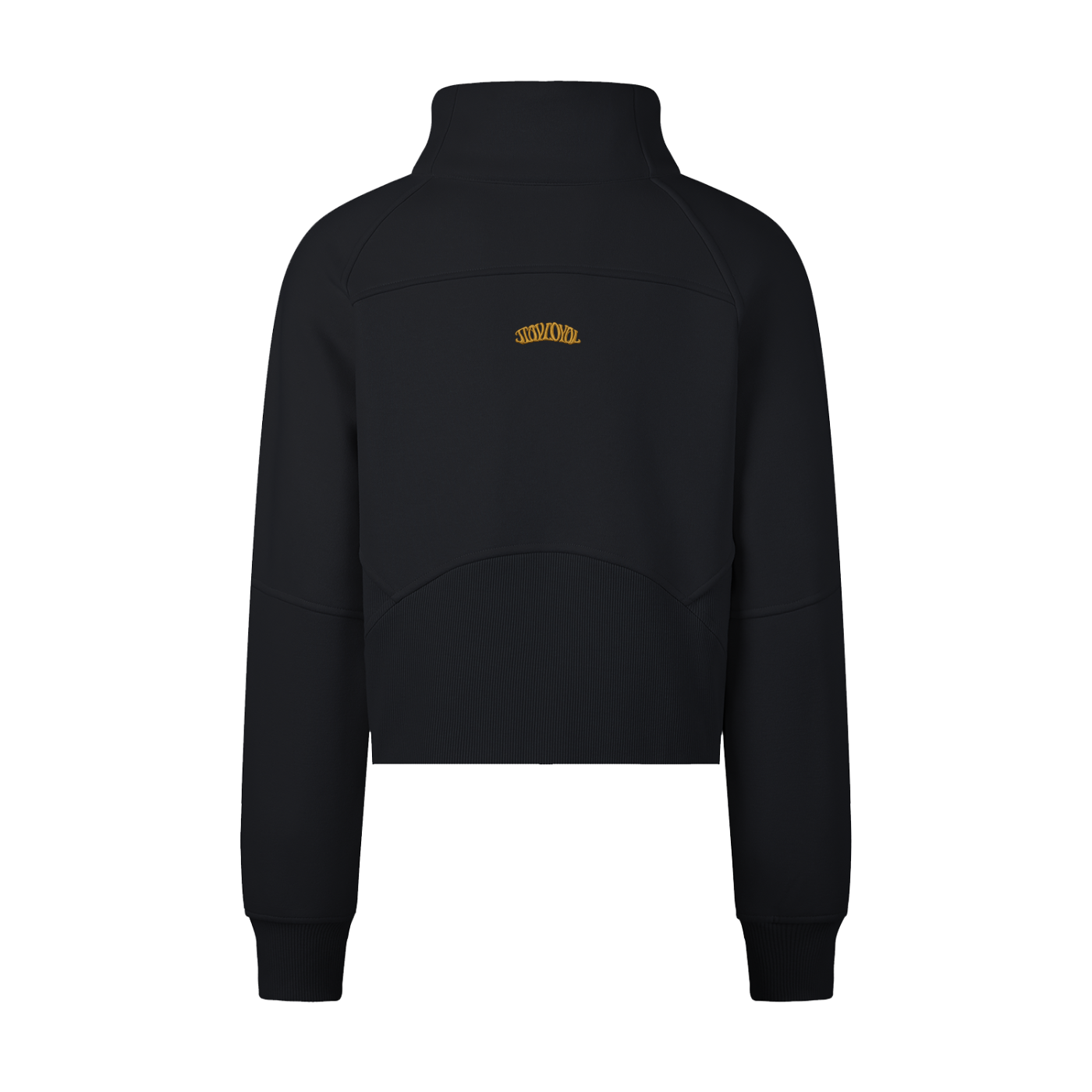 StayLoyal Womens Cropped Half-Zip Sweatshirt