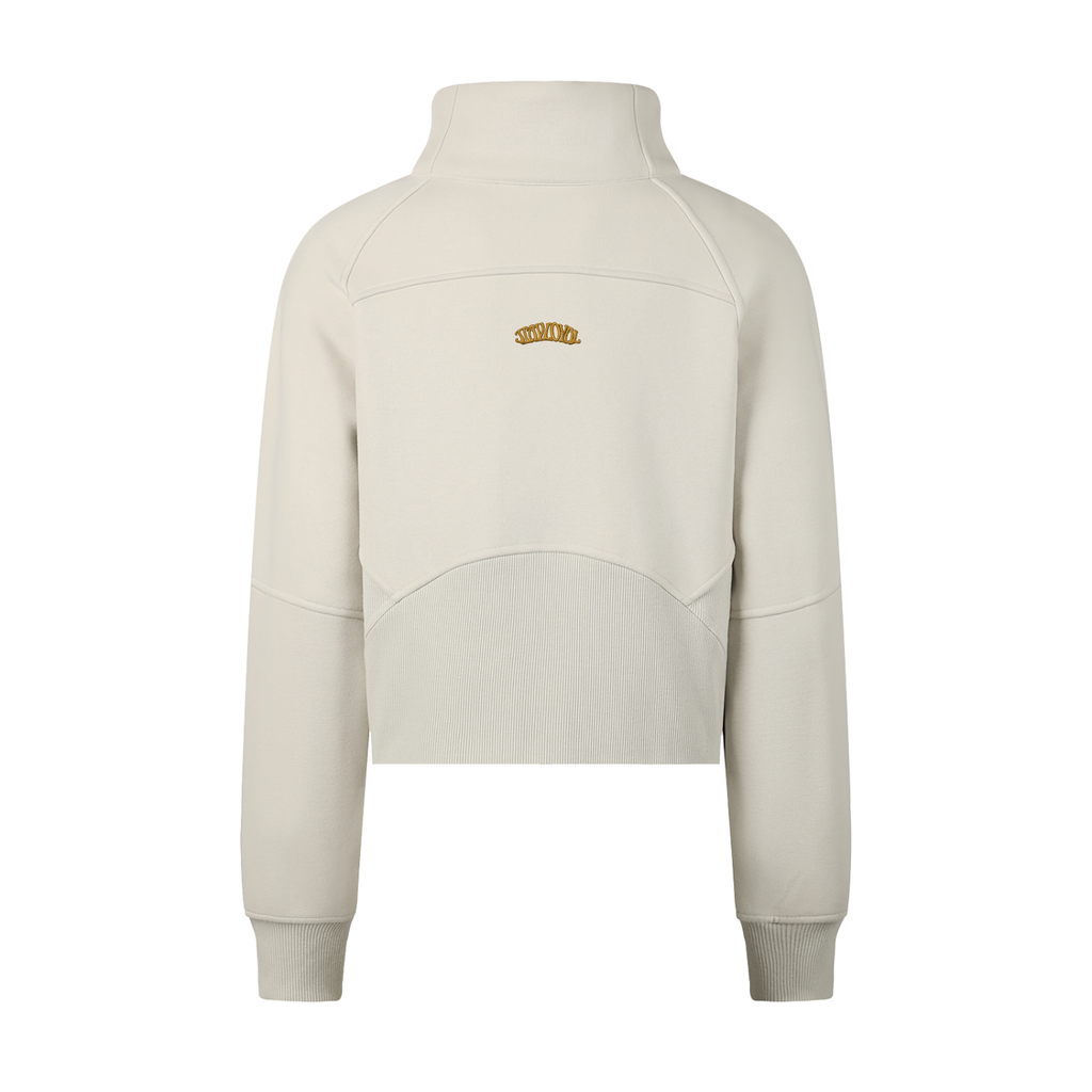StayLoyal Womens Cropped Half-Zip Sweatshirt